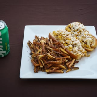 $12.00 Meal Deal: Elote Dog