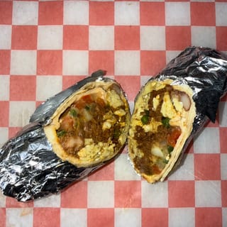 Loco Breakfast Burrito