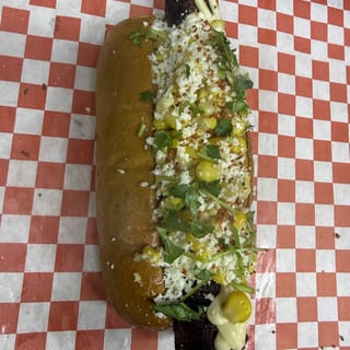 Elote Dog (Perro Caliente con elote)